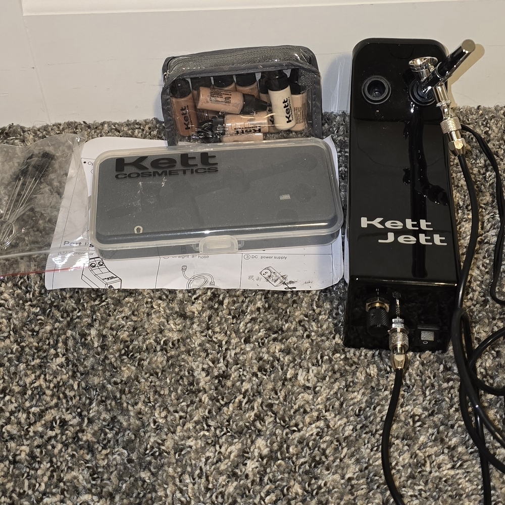 Kett Jett Black Airbrush System